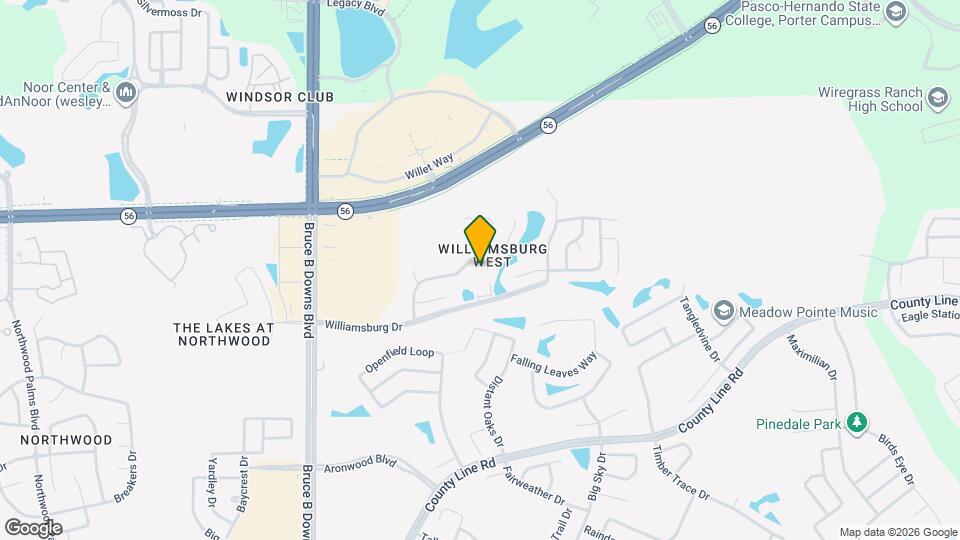 1839 Tumbleweed Ct Map and Location Details