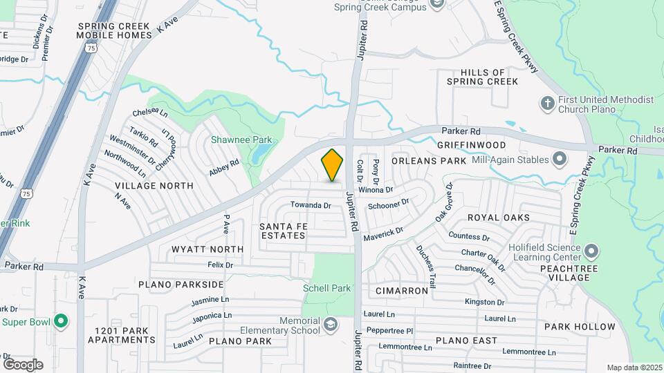 2209 Winona Dr Map and Location Details