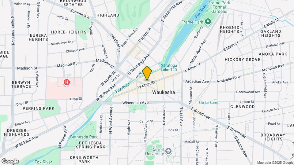 292 W Main St Map and Location Details