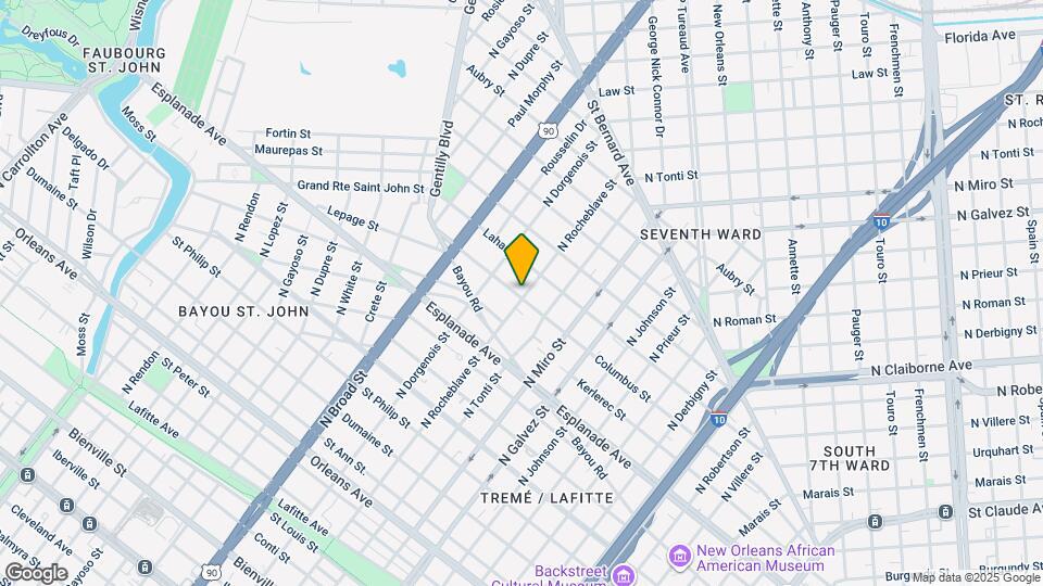 1503 N Rocheblave St Map and Location Details