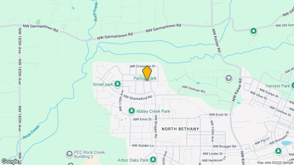 16764 NW Trillium St Map and Location Details