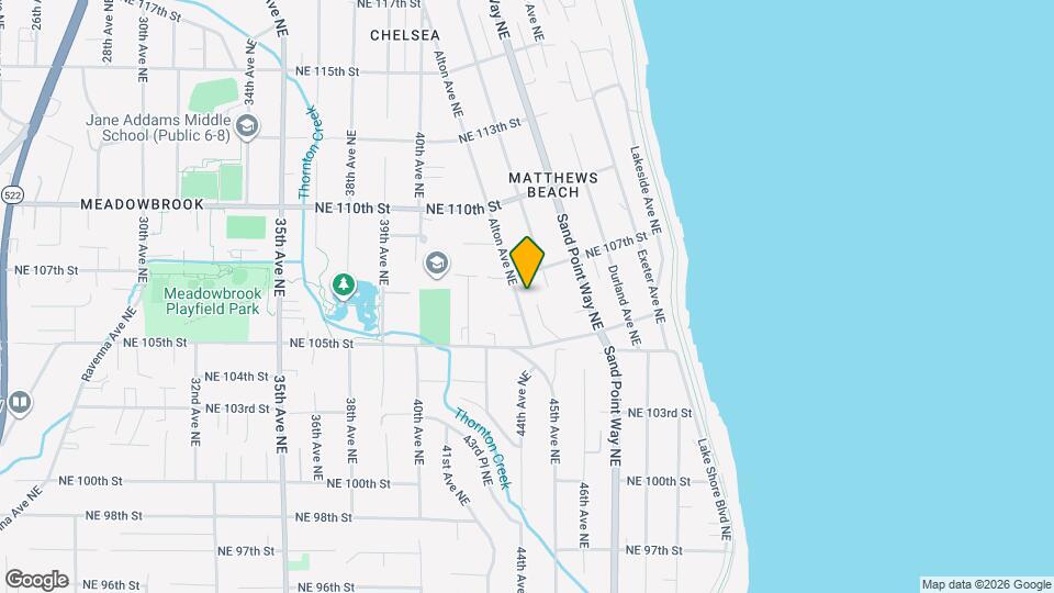 10544 Alton Ave NE Map and Location Details