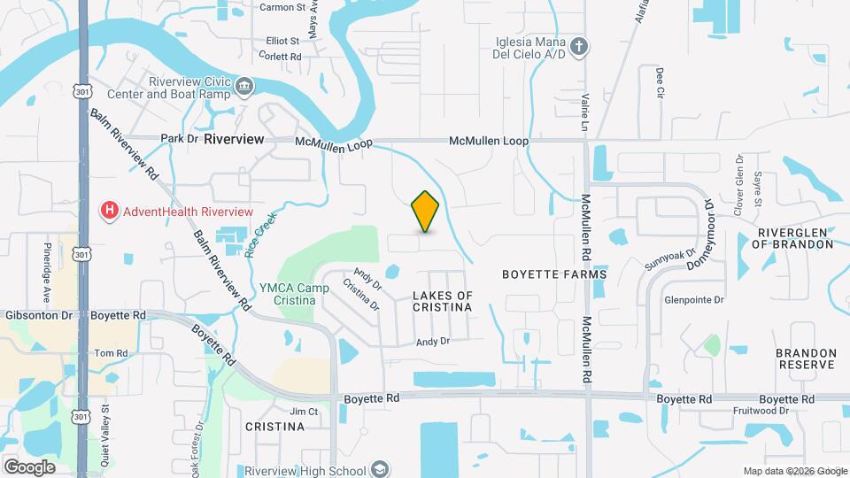 9603 Wydella St Map and Location Details