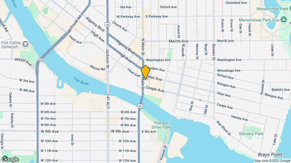 100 North Main Premium Residential Suites Map and Location Details