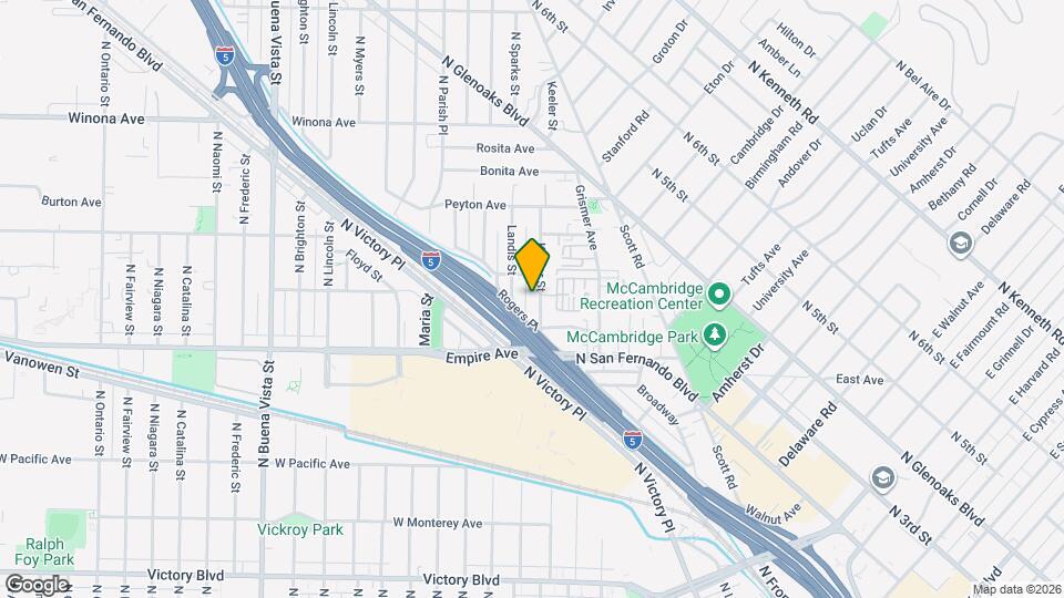 1707 Keeler St, Unit C Mapa y Detalles de la Ubicación