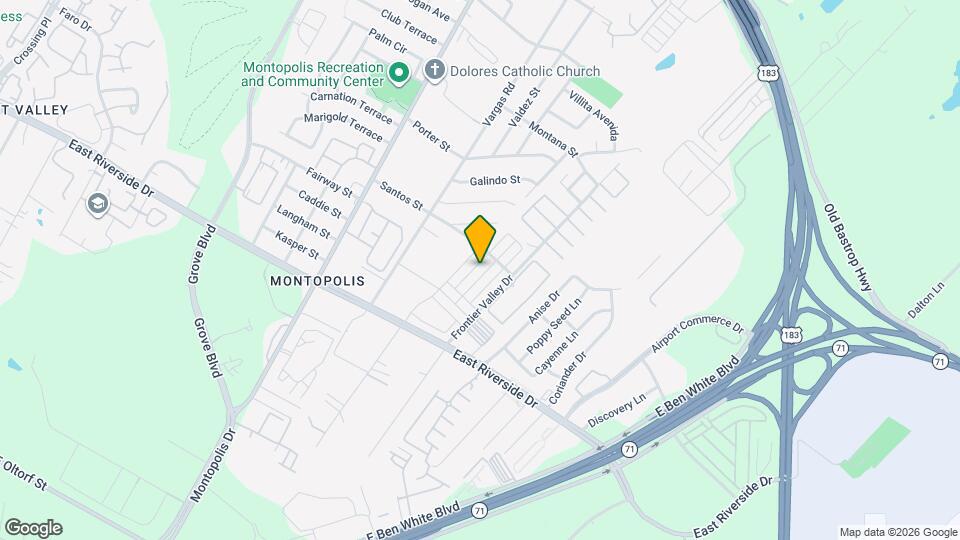 1610 Arcilla St Map and Location Details