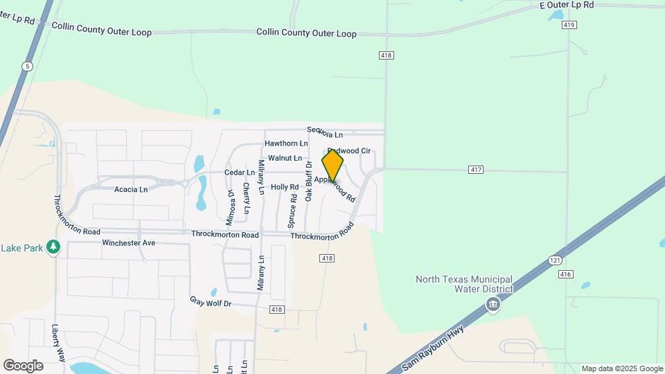 3612 Applewood Rd Map and Location Details