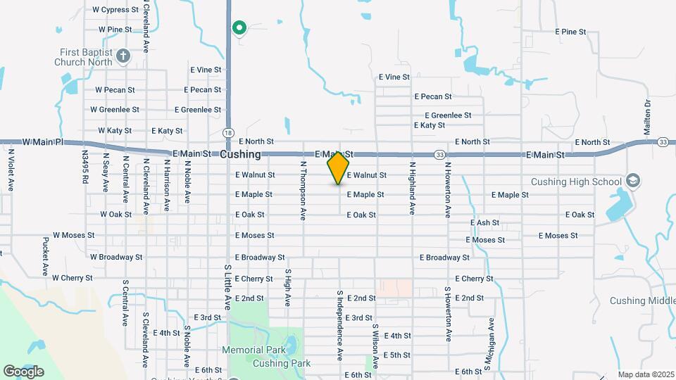 846 E Maple St Map and Location Details