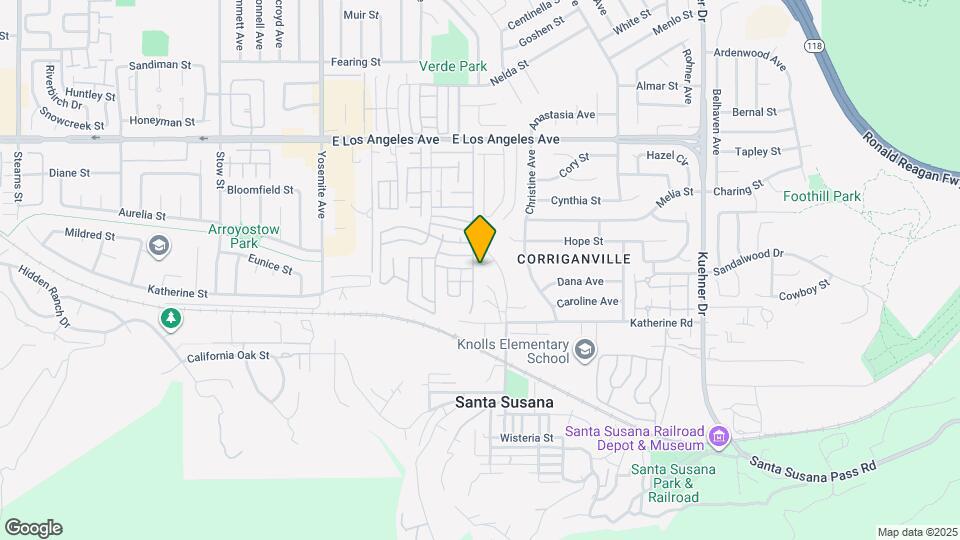 6124 Maple Ct Mapa y Detalles de la Ubicación