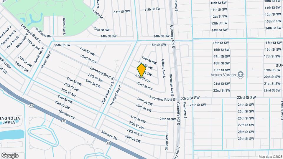 4529 21st St SW Map and Location Details