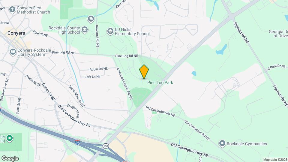 1185 Charming Pines Pl NE Map and Location Details