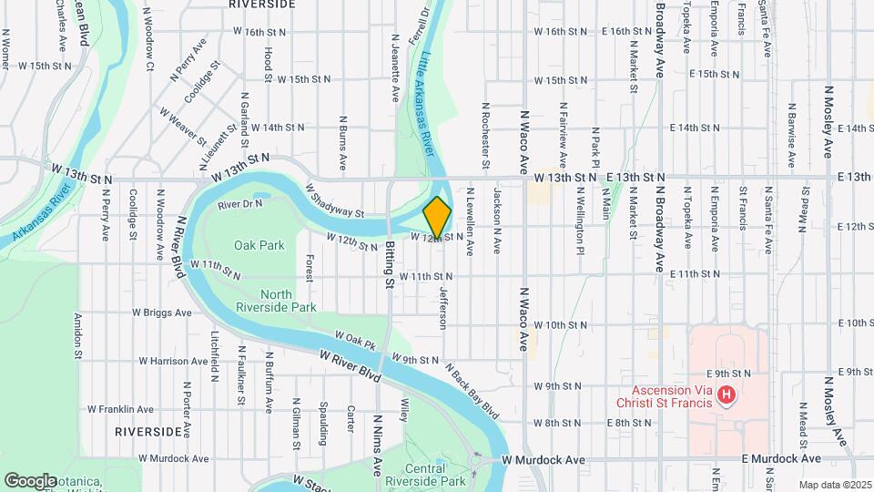 1231-1231 N Jefferson Ave Map and Location Details