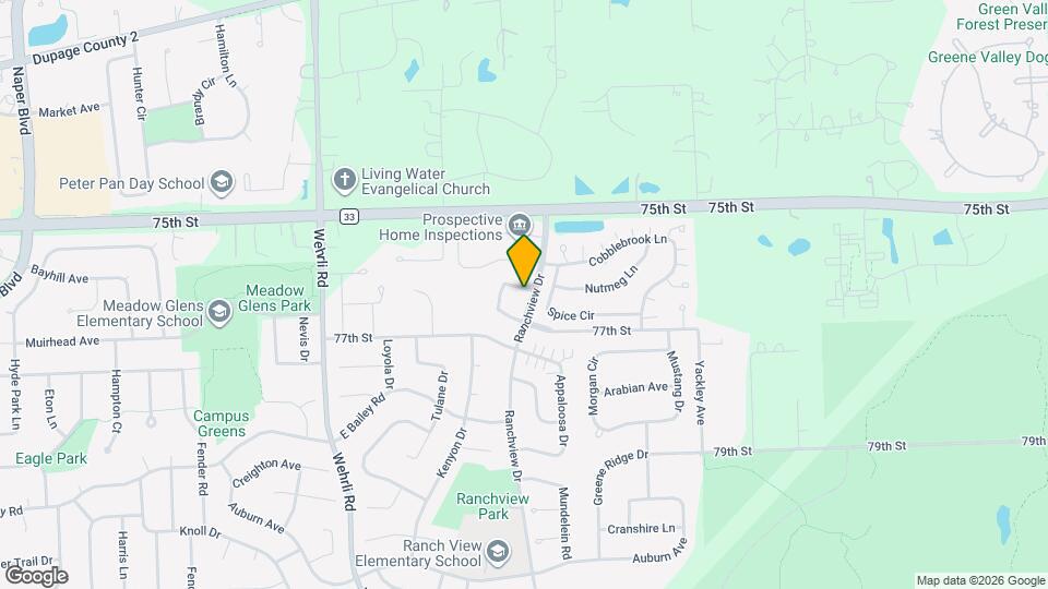 1858 Princeton Cir Map and Location Details
