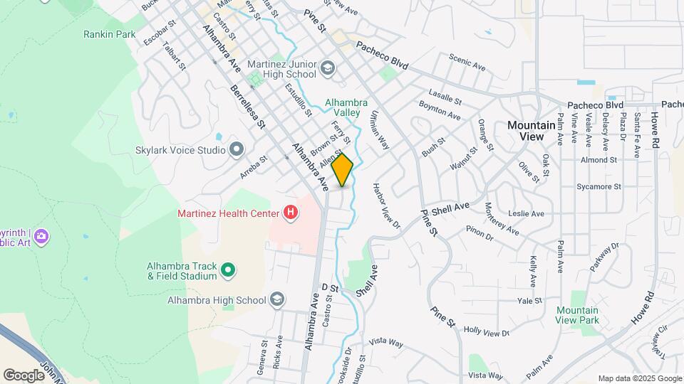 2204 Castro St Map and Location Details