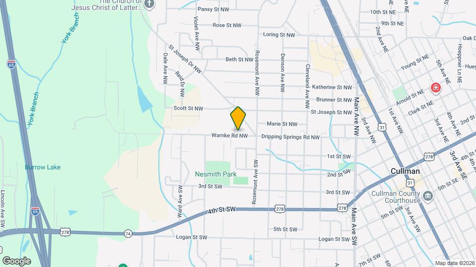 1515 Warnke Rd NW Map and Location Details