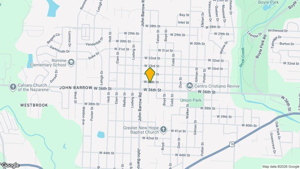 3503 Longcoy St Map and Location Details