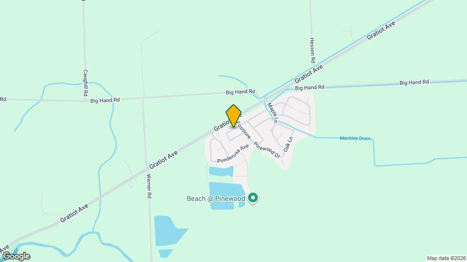 209 Birch Ln Mapa y Detalles de la Ubicación