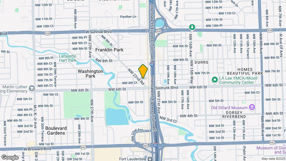 622 NW 21st Ter Map and Location Details