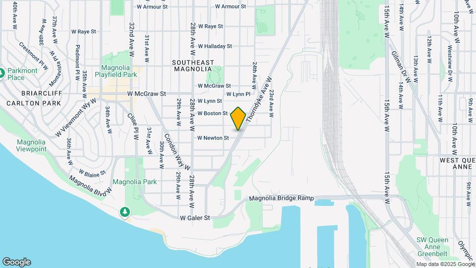 2001 Thorndyke Ave W Mapa y Detalles de la Ubicación