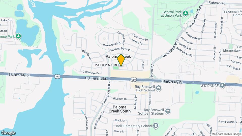 608 Partridge Dr Mapa y Detalles de la Ubicación