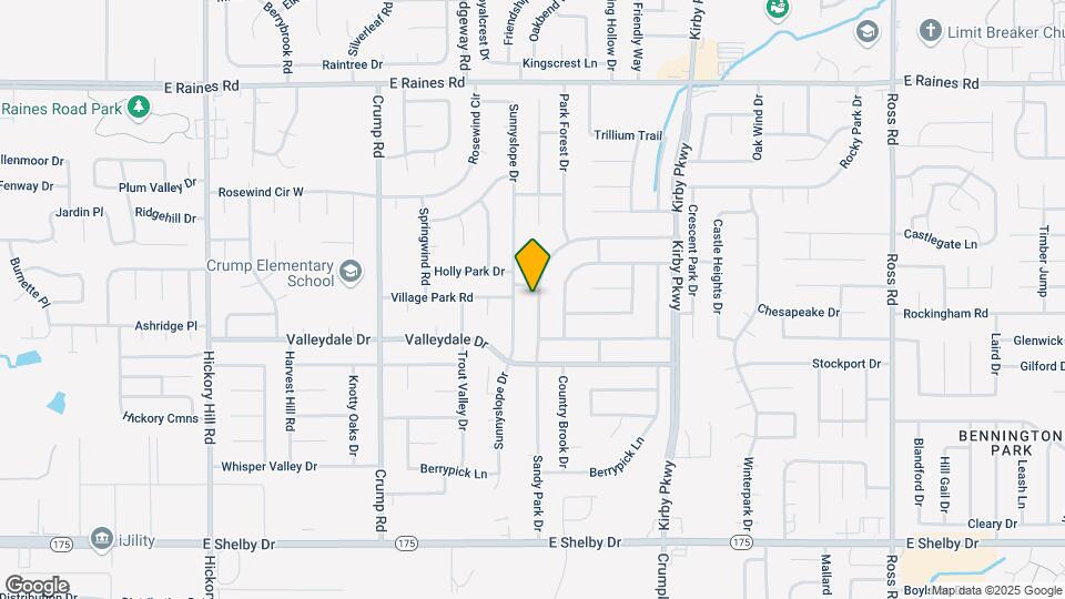 4415 Sandy Park Dr Map and Location Details