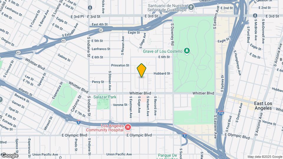 726 S Gage Ave Map and Location Details