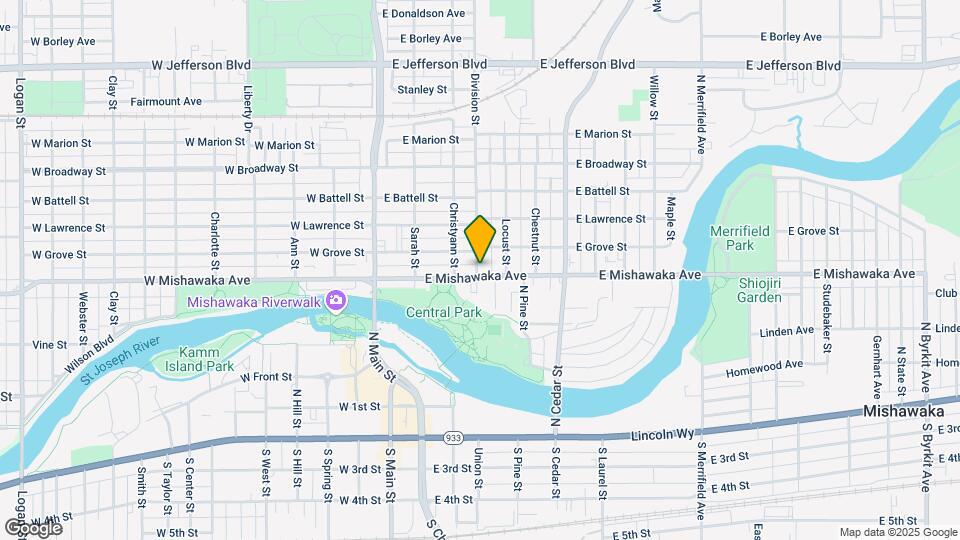 402 E Mishawaka Ave-Unit -402 Mishawaka Ave - Office Space Map and Location Details