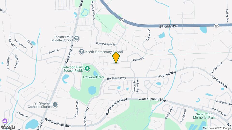 607 Casa Park Ct E Map and Location Details