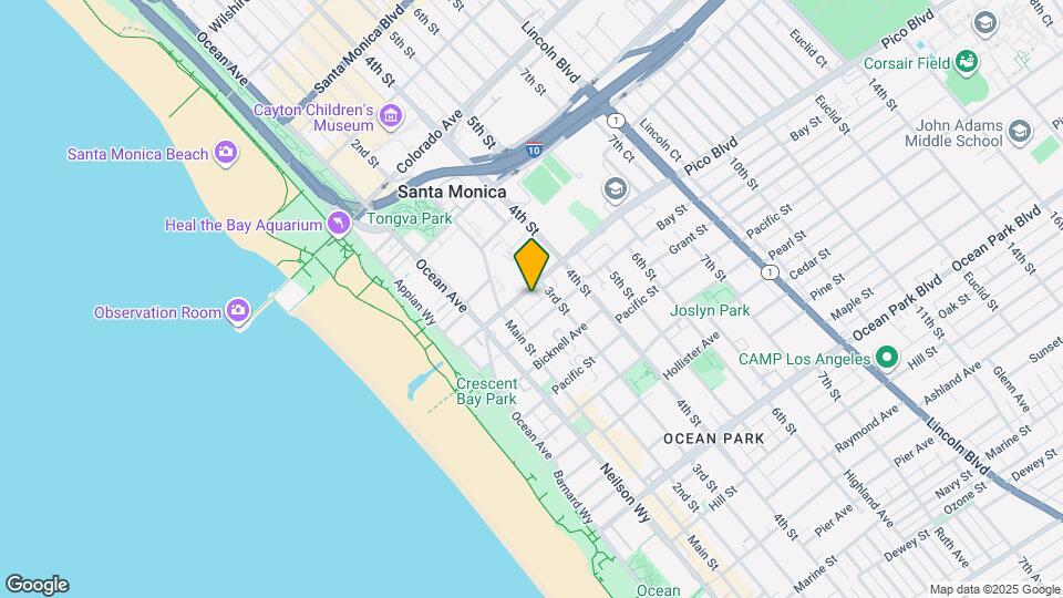 234 Pico Blvd Map and Location Details