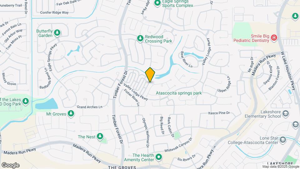 17243 Lowell Lake Ln Map and Location Details