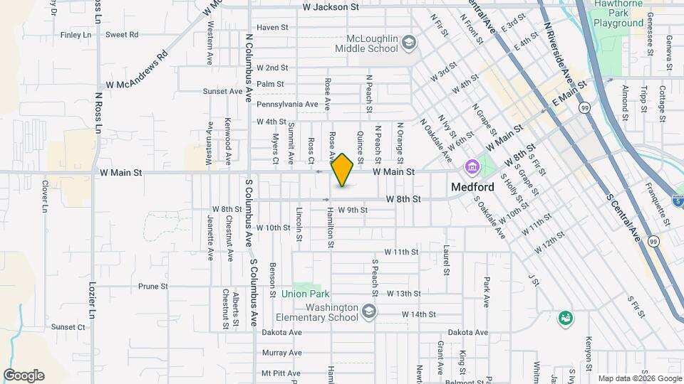 1150-1150 W 8th St Mapa y Detalles de la Ubicación