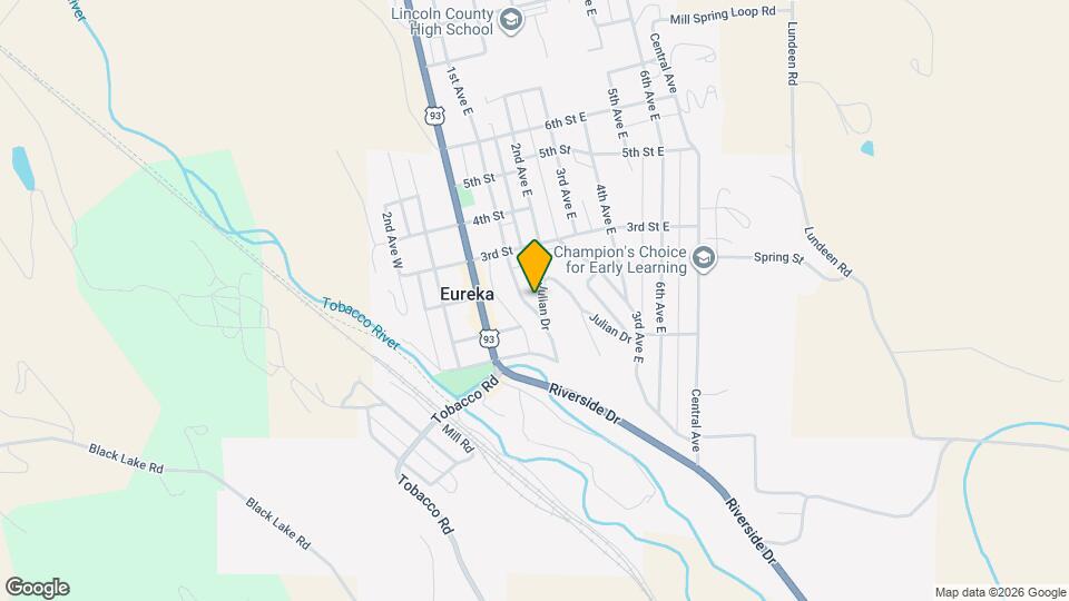 101 Julian Dr Map and Location Details