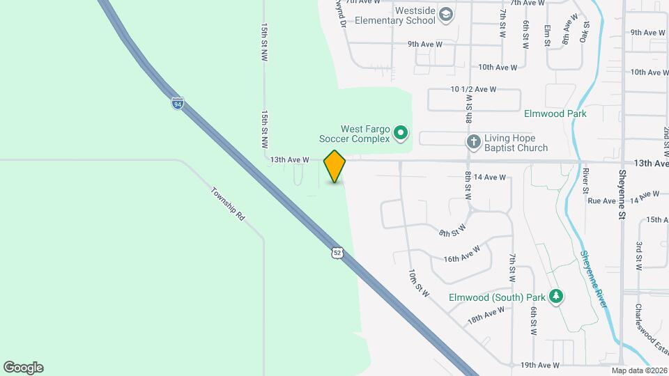 1338 12th St W Map and Location Details