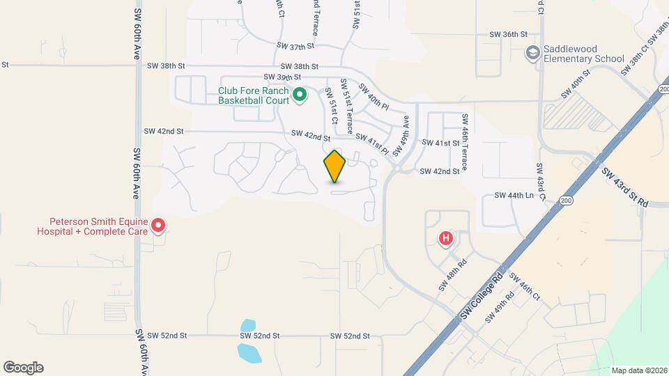 4953 SW 45th Cir Map and Location Details