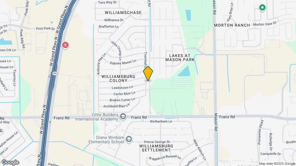 2214 Townhall Ln Map and Location Details