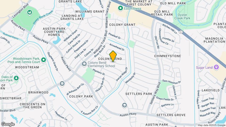 2926 Colonial Dr Map and Location Details