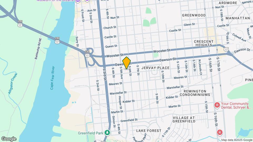 509 Wright St Mapa y Detalles de la Ubicación