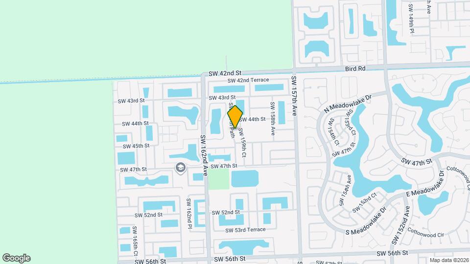 4451 SW 159th Path Map and Location Details