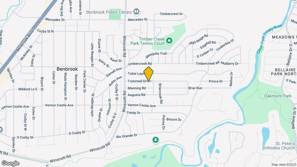 1216 Trammell Dr Map and Location Details