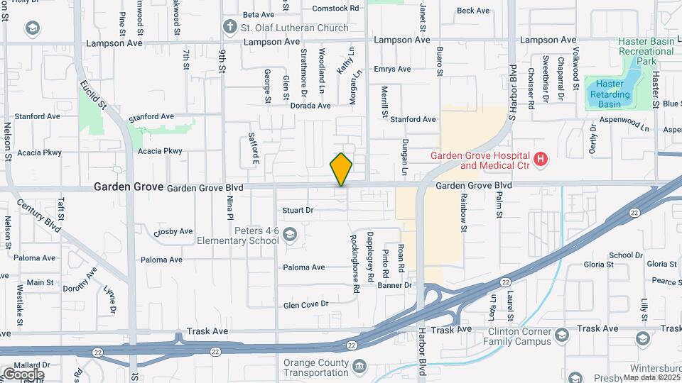11872 Garden Grove Blvd Map and Location Details