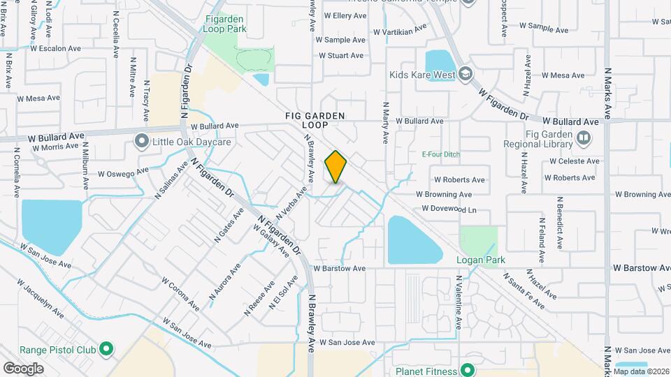 5629 N Citrus Ln Map and Location Details