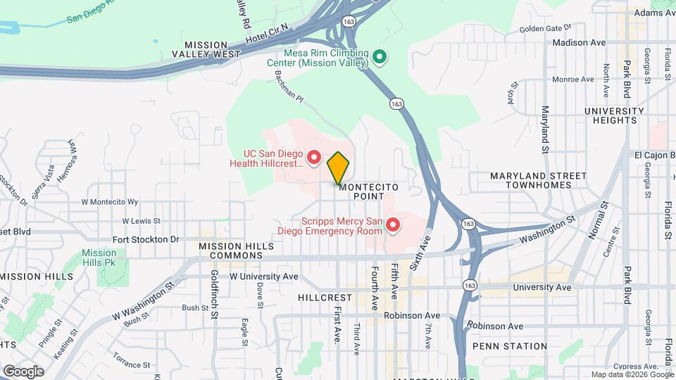 4177 First Ave. Map and Location Details