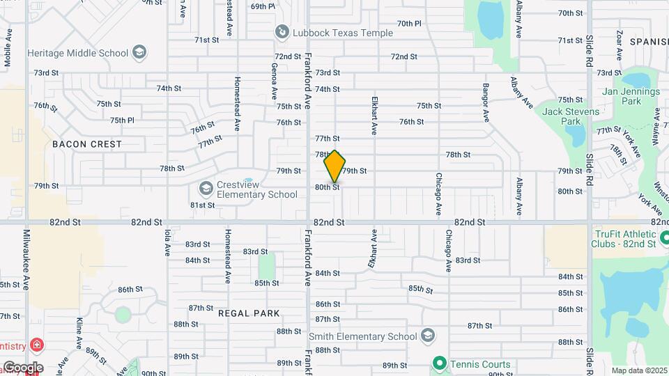 11908 Evanston Ave Map and Location Details