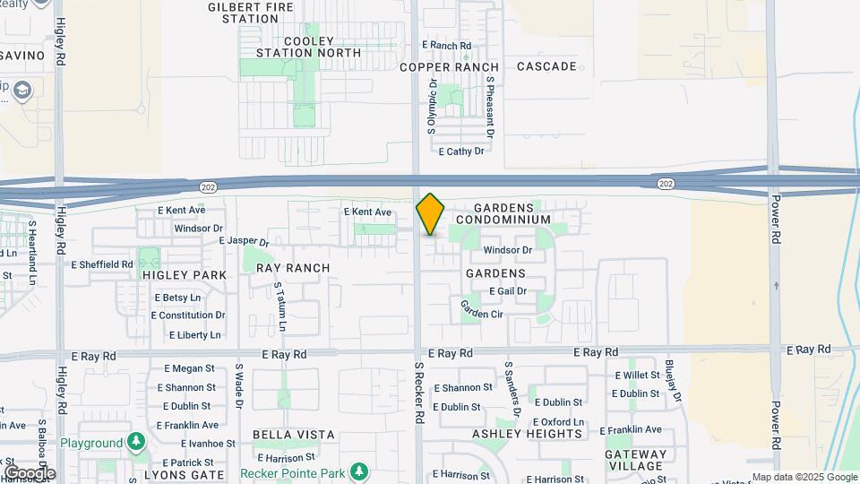 1356 S Sabino Dr Map and Location Details