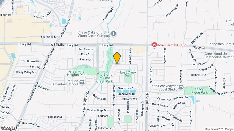1504 Vista Bend Dr Map and Location Details