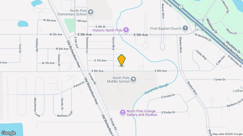 253 E 8th Ave Mapa y Detalles de la Ubicación