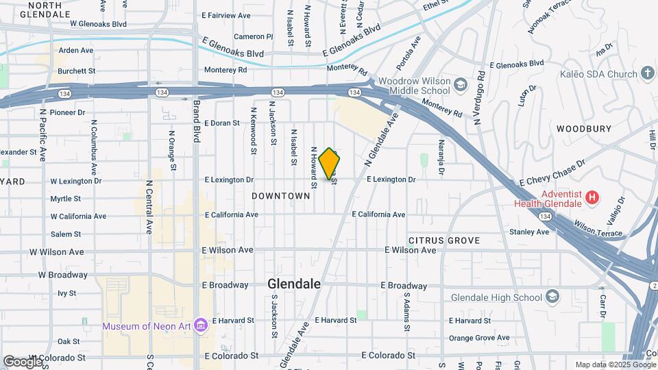 341 Geneva St Map and Location Details