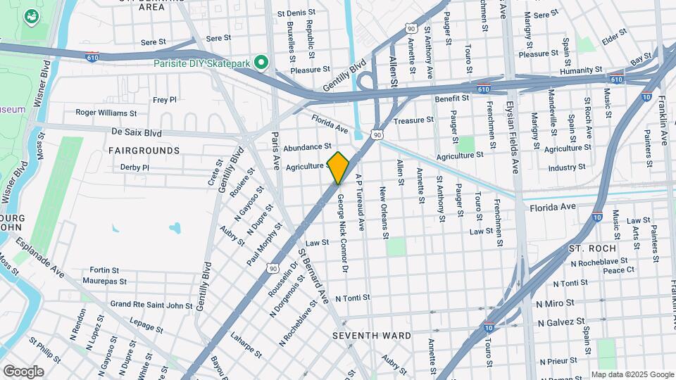 2130 N Broad St Map and Location Details