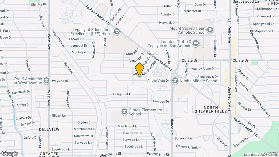1219 Arroya Vista Dr Map and Location Details