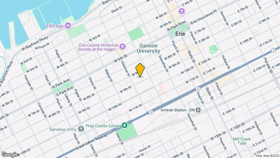 336 W 9th St Map and Location Details
